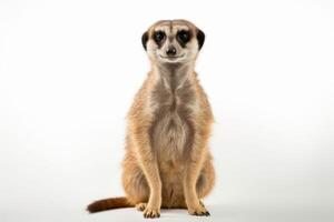 ai generato meerkat illustrazione clipart foto