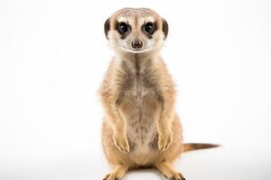 ai generato meerkat illustrazione clipart foto