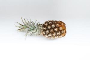 ananas su sfondo bianco foto