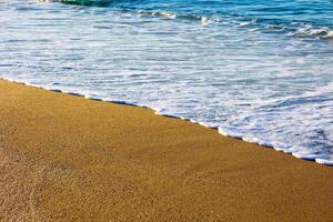 tranquillo, calmo spiaggia e mare Visualizza foto