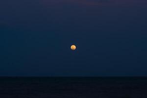 super blu sangue lunare eclisse foto