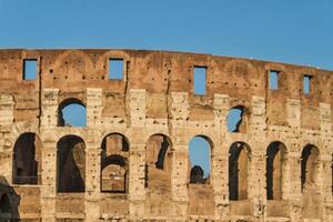 Colosseo a Roma, Italia foto