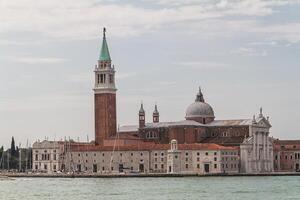 vista dell'isola di san giorgio, venezia, italia foto