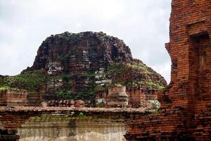 pagoda al tempio di Wat Chaiwattanaram, Ayutthaya, Tailandia foto