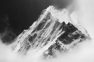 ai generato bellissimo natura montagna scenario professionale fotografia foto