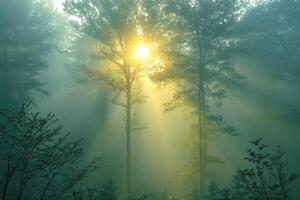 ai generato bellissimo tropicale giungla natura professionale fotografia foto