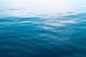 astratto mare acqua nel sera foto