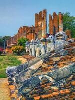 wat thammikarat tempio, unesco mondo eredità, nel ayutthaya, Tailandia foto