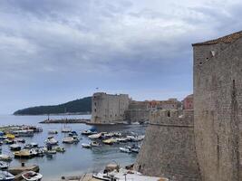 il vecchio cittadina di dubrovnik, Croazia foto