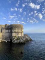 il murato città di dubrovnik, Croazia foto