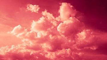sfondo astratto di colore rosso nuvoloso foto