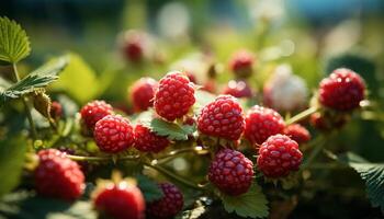 ai generato freschezza di natura maturo, organico, salutare mangiare, dolce cibo generato di ai foto