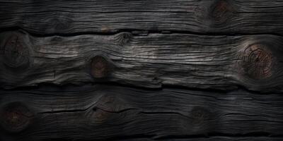 ai generato buio di legno struttura sfondo. anziano rustico legna superficie. Vintage ▾ grunge legno duro foto
