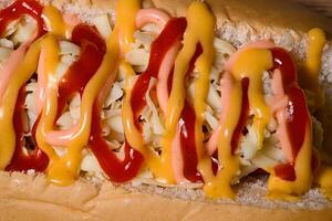 filippina stile hot dog foto