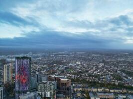 aereo Visualizza di ovest croydon Londra città di Inghilterra grande Gran Bretagna. novembre 20, 2023 foto