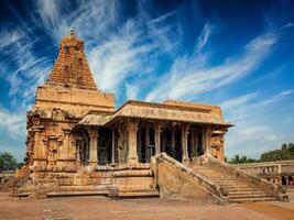 brihadishwara tempio, tanjore foto