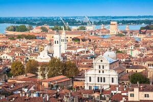 Venezia paesaggio urbano - Visualizza a partire dal campanile di san Marco. unesco mondo eredità luogo. foto