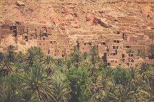 rovine nel dades valle, Marocco foto