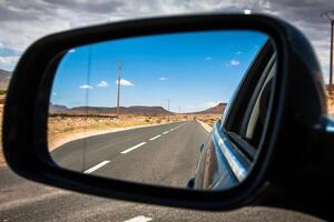 deserto strada, Marocco foto