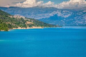 st croce lago, les gole du verdone, Provenza, Francia foto