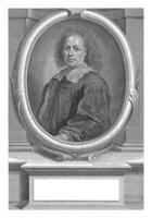 ritratto di il pittore bartolomeo esteban murillo, Richard Collin, dopo bartolomeo esteban murillo, 1682 foto