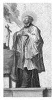 santo Francesco xavier con crocifisso, pietro de bailliu io, 1623 - 1660 foto