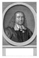 ritratto di johannes Federico Gronovius, johannes willemsz. Munnickhuysen, 1664 - 1721 foto