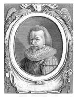 ritratto di johannes torrentio, jan furgone de velde foto