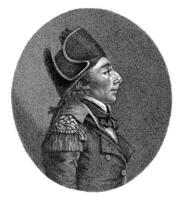 ritratto di lf lassen, johann jakob rieter, 1801 - 1823 foto