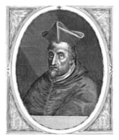 ritratto di cardinale ludovico Madruzzo, dominicus custode, 1596 foto