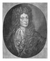 ritratto di nicolao cristofo lucchetto, pietro schenk io, 1670 - 1713 foto