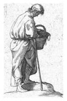 giovane contadino, Federico bloemaert, dopo Abramo bloemaert, dopo 1635 - 1669 foto