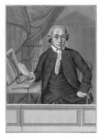 ritratto di medico e docente nel chirurgia david furgone Gesscher, barent de panettiere, dopo p. basso, 1762 - 1804 foto