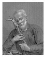 ritratto di pastore giovanni marinoni, giovanni marco pitteri, 1712 - 1786 foto