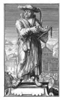 ritratto di eutici, romeyn de hooghe, 1701 foto