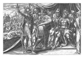 achan prima Giosuè, danneggiare Jansz muller, dopo gerardo furgone Groeningen, 1579 - 1585 foto