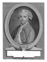 ritratto di giovanna philip de Monte, mathias de Sallieth, dopo schmidt incisore, 1787 foto