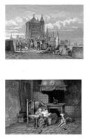 interno e soldati a un' città, cristiano lodewijk furgone kesteren, 1842 - 1897 foto