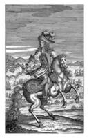 equestre ritratto di William iii, Principe di arancia, anonimo, 1703 foto