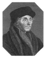 ritratto di desiderius erasmo, leonardo staub, dopo hans holbein ii, 1810 - 1826 foto