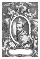 ritratto di cardinale Cinzio aldobrandini, agostino carracci possibilmente, 1567 - 1602 foto