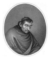 ritratto di pastore federico maria giovanelli, innocente Geremia, dopo gaetano grezler, 1786 - 1836 foto