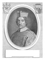 ritratto di cardinale Ferdinando d'adda, jacques bionda, dopo antonio Lesma, 1690 - 1698 foto