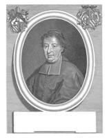 ritratto di cardinale Nicola coscia, girolamo rossi ii, dopo Paolo de Matteis, 1725 - 1762 foto