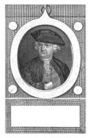 ritratto di jf furgone Campenhout, jf de la ruta, 1787 foto