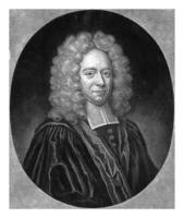 ritratto di jacques lento, Giacobbe Gola, dopo j. Trouillart, 1707 - 1724 foto