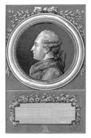 ritratto di pierre Beaumarchais, cristiano friedrich fritzsch, 1778 foto