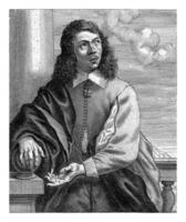 ritratto di Giacobbe stoopio, teodoro furgone Kessel, dopo johannes papi, 1630 - 1660 foto