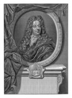 ritratto di Guglielmo verme, gerardo valck, 1704 - 1726 foto