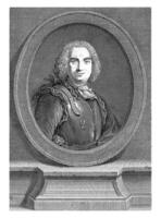 portret furgone marino ufficiale Bertrand-Francois mahe de la bourdonnais, vincenzo vangelisti, 1776 foto